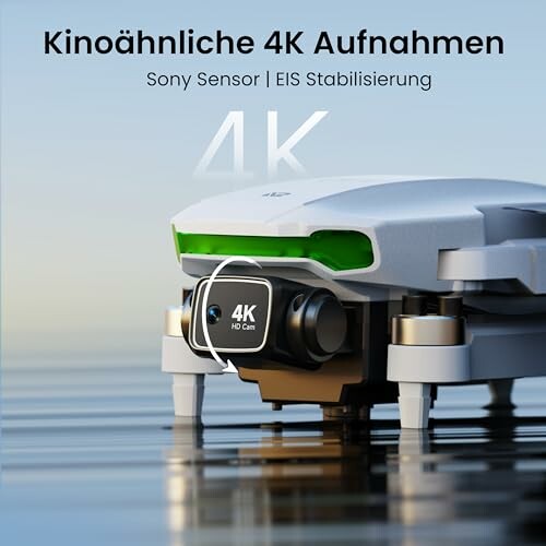 Drohne mit 4K-Kamera und Stabilisierung