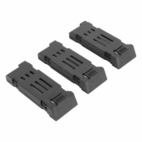 Drei schwarze Kunststoffkartuschen