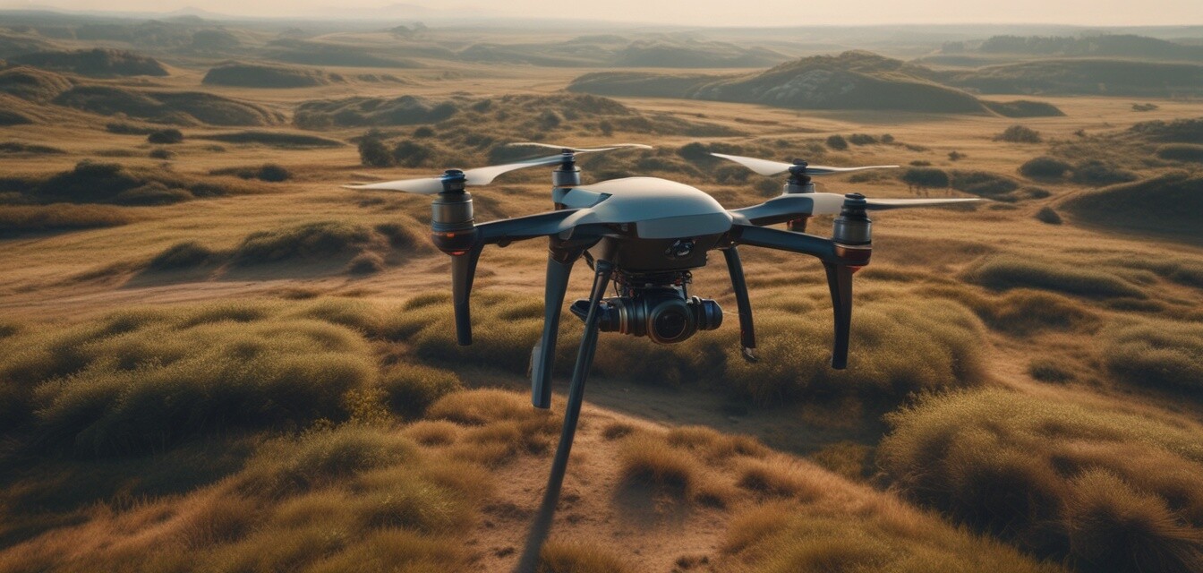 Drohnenkamera mit GPS-Funktionen