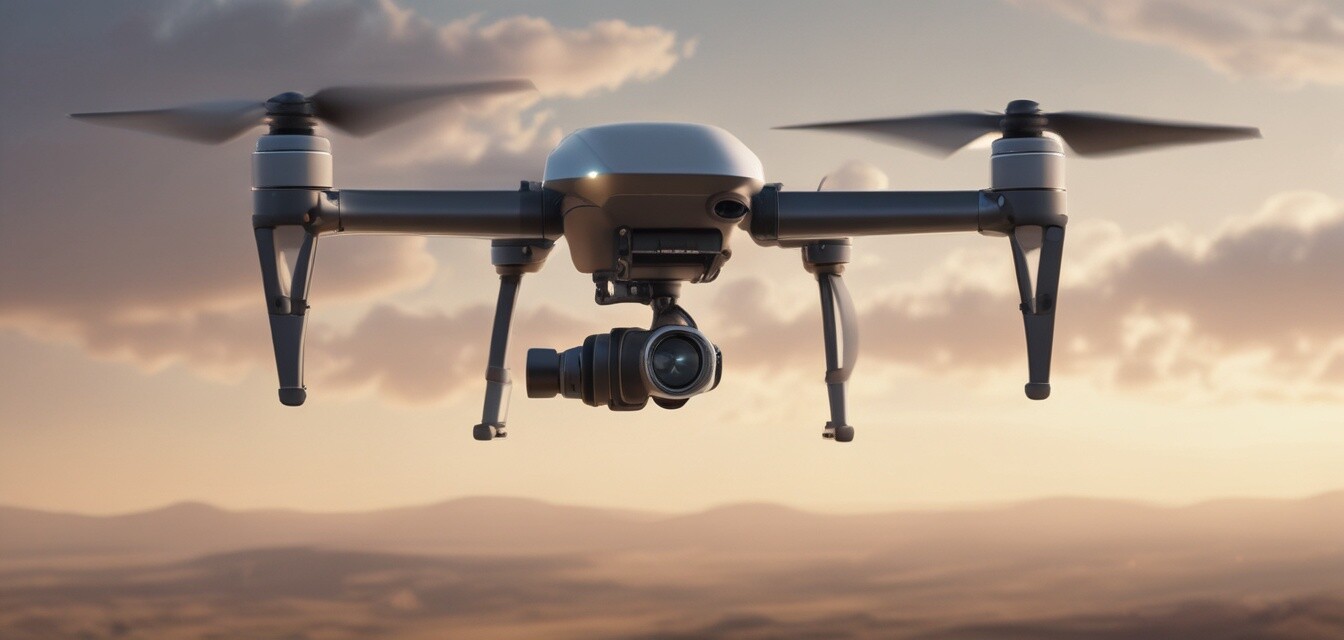 Drohne mit fortschrittlichen GPS-Systemen